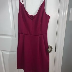 Women Dynamite Dark Red Dress